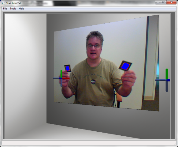 Camera grabbing with webcam